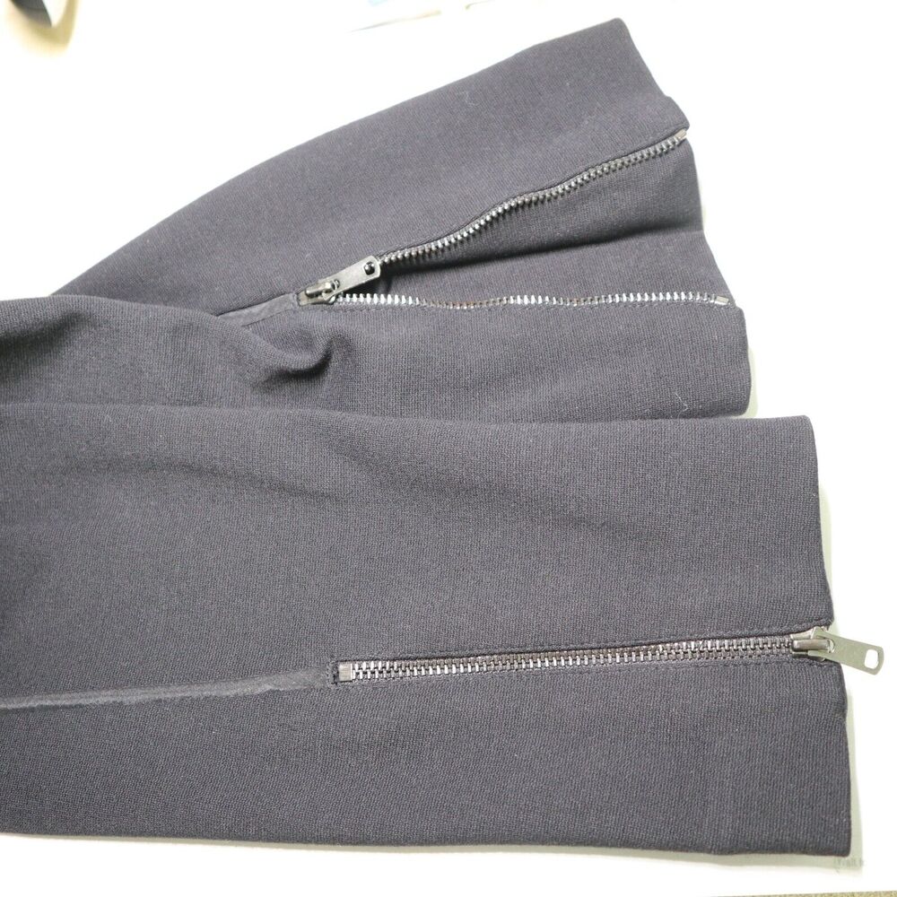 Ann Taylor Size 10 Boucle Wool Blend Moto Jacket Gray Heather - Picture 10 of 11